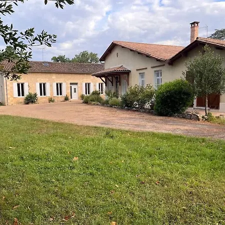 ancien chai rénové dans un parc clos de 3 hectares Lamothe-Montravel Extérieur photo